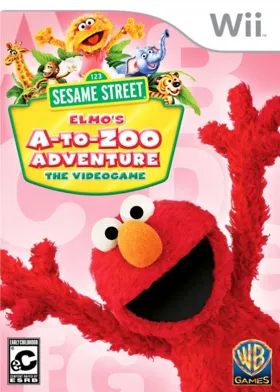 Sesame Street- Elmo's A-to-Zoo Adventure box cover front